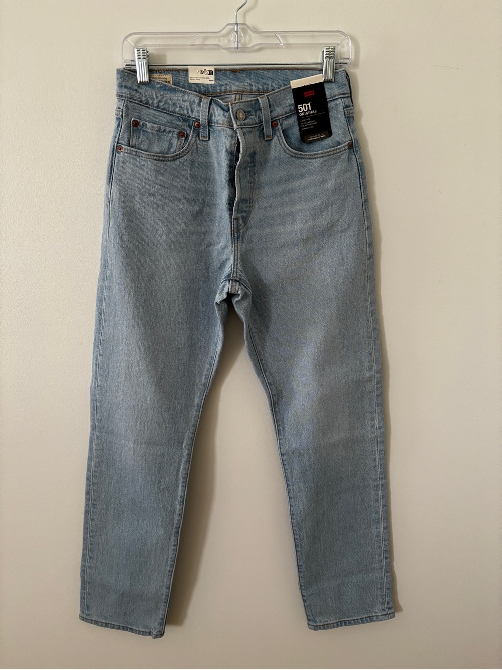 Levi's Light Blue Straight Leg Jeans